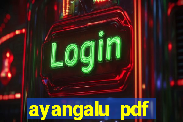 ayangalu pdf ayangalu orisha